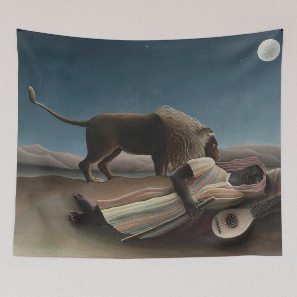 Item preview, The Sleeping Gypsy - Henri Rousseau designed and sold by starrylite.