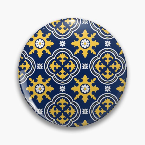 Item preview, Traditional Portuguese Tiles Seamless, Portuguese Tiles Pattern Design, Portuguese Tiles Azulejos, Blue and White Portuguese Tile designed and sold by Paintcorner.