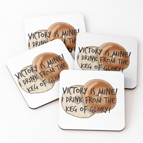 Item preview, Victory is Mine Bagel designed and sold by spottedhound.