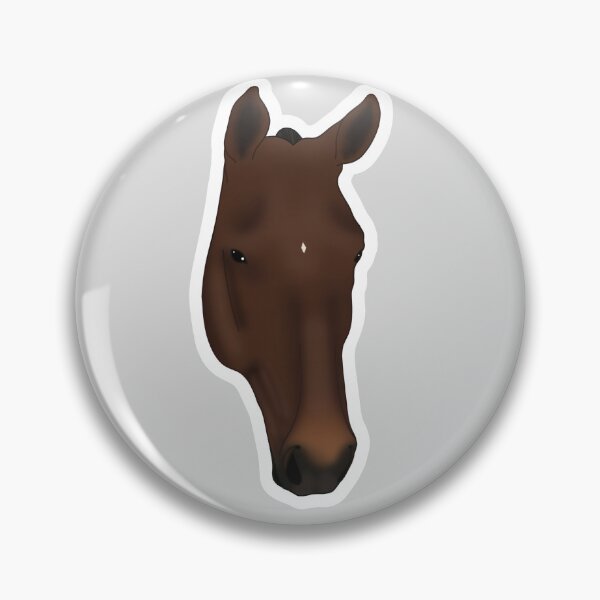 Item preview, Light Bay Horse with Tiny White Marking designed and sold by Bridgethendy.