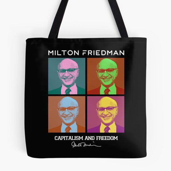 Item preview, Milton Friedman Captalism and Freedom (Black) designed and sold by Liberancaps.