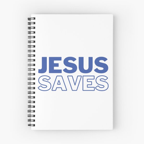 Item preview, Jesus Saves | Blue designed and sold by KarolinaPaz.