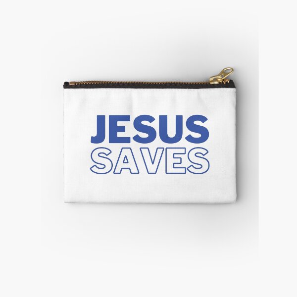 Item preview, Jesus Saves | Blue designed and sold by KarolinaPaz.