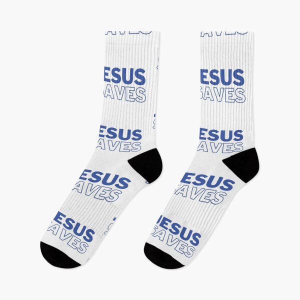 Item preview, Jesus Saves | Blue designed and sold by KarolinaPaz.