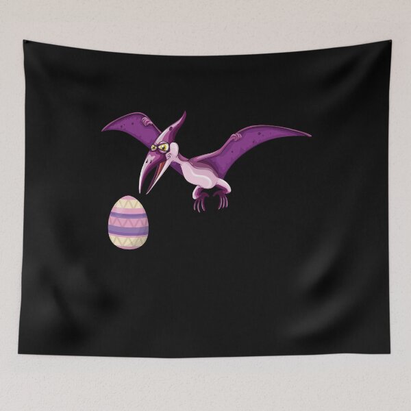 Item preview, Dinosaur Bunny Egg Easter Day Dinosaur Funny Dino Boys Gift,Cute Flying Purple Dinosaur Lovers Art designed and sold by pedrored369.