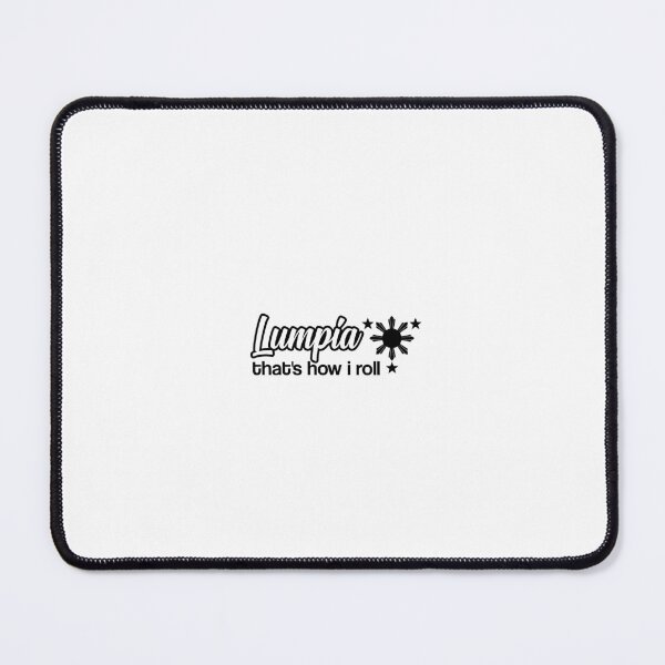 Item preview, Lumpia that's how I roll black and white designed and sold by jazurin.