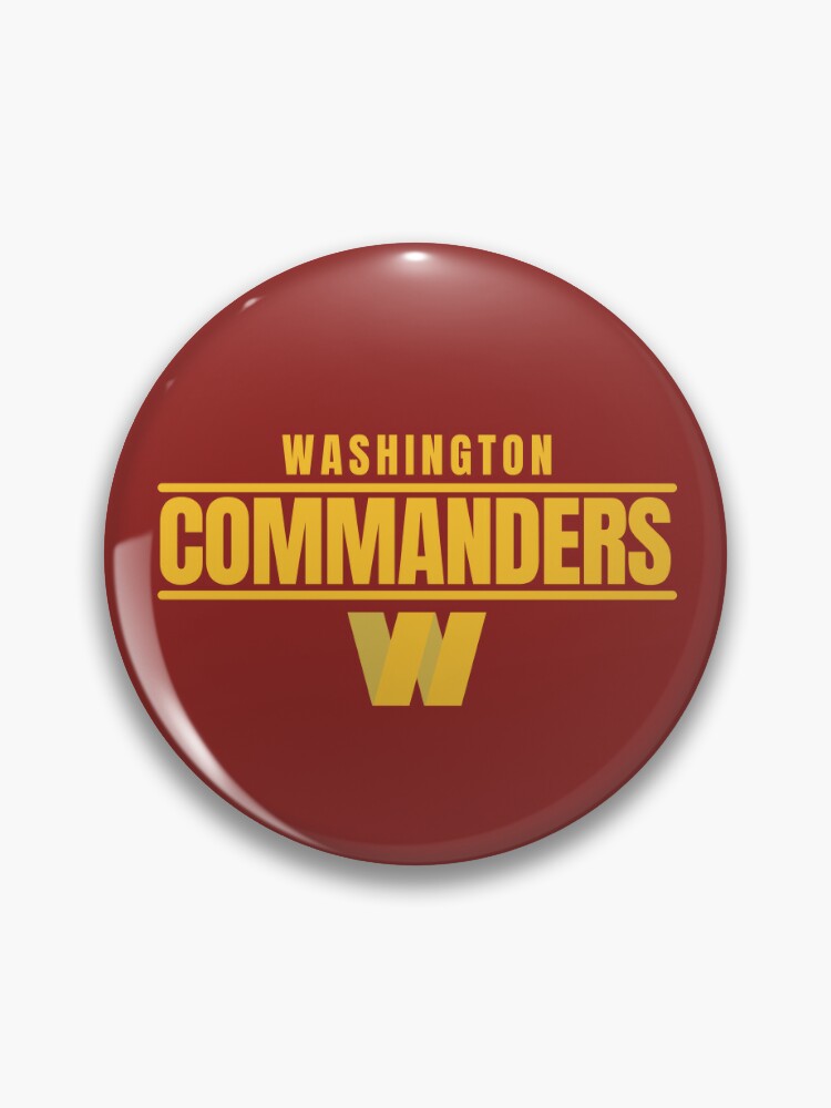 Washington Commanders Football Logo Pin