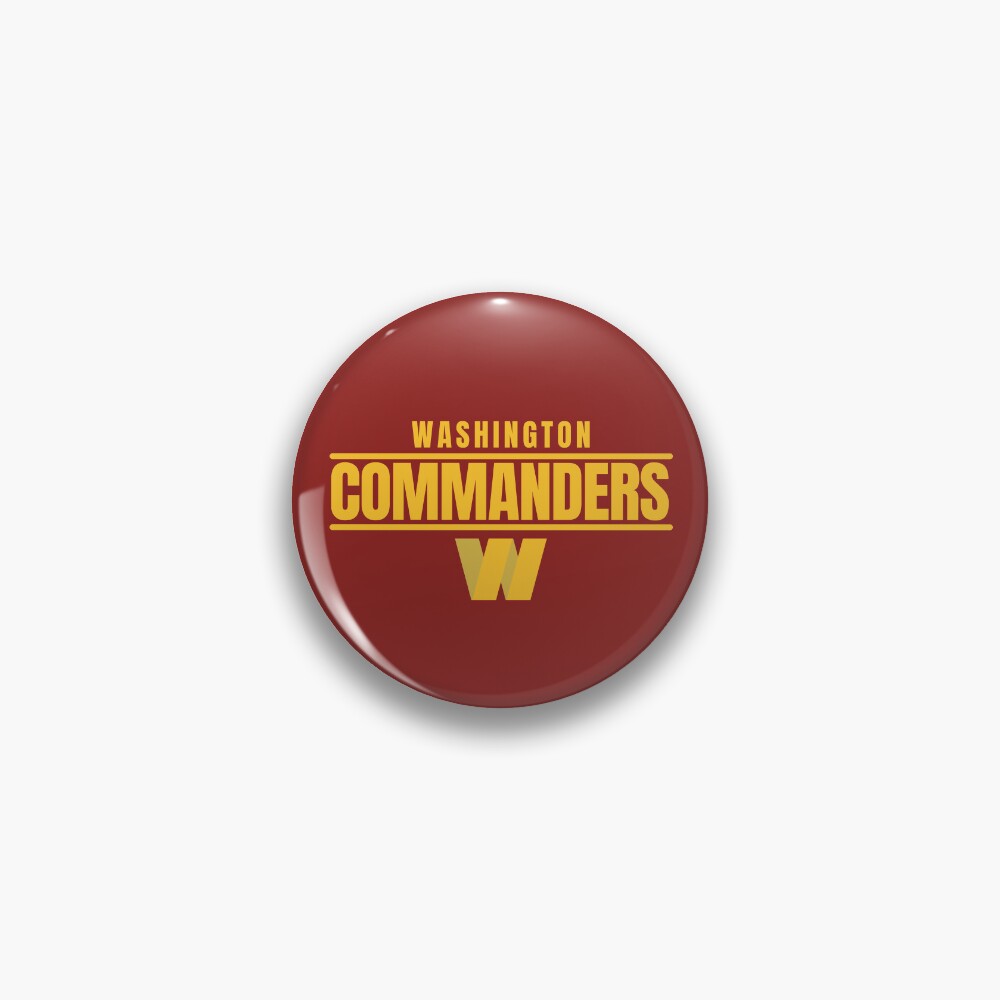 Washington Commanders Football Logo Pin