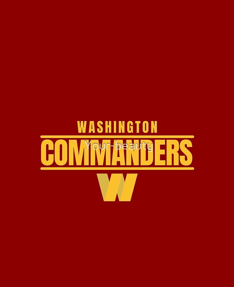 Washington commanders  iPad Case & Skin for Sale by FootballBubble