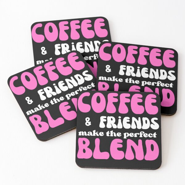 Item preview, Coffee and friends make the perfect blend - typography design designed and sold by Rsagur12.