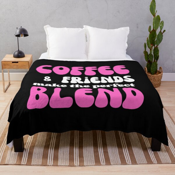 Item preview, Coffee and friends make the perfect blend - typography design designed and sold by Rsagur12.