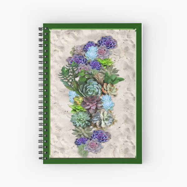 South Africa Succulents Spiral Notebook