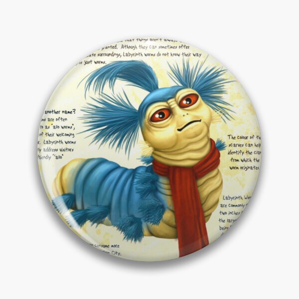 Item preview, Labyrinth Worm  designed and sold by Fools-and-Fools.