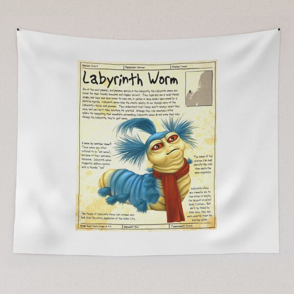 Item preview, Labyrinth Worm  designed and sold by Fools-and-Fools.