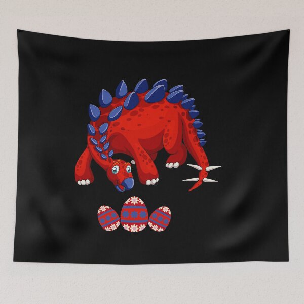 Item preview, Dinosaur Bunny Egg Easter Day Dinosaur Funny Dino Boys Gift,Cute Cool Red Blue Dinosaur Lovers Design designed and sold by pedrored369.