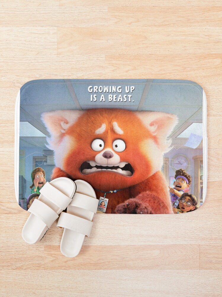 Discover Turning Red Grow Up Bath Mat