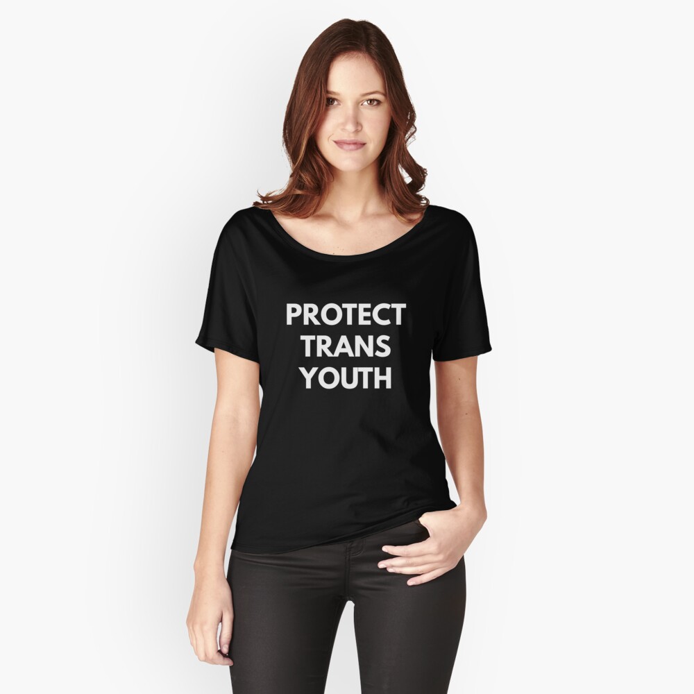 "Protect Trans Youth" Tshirt by coffeeandwine Redbubble