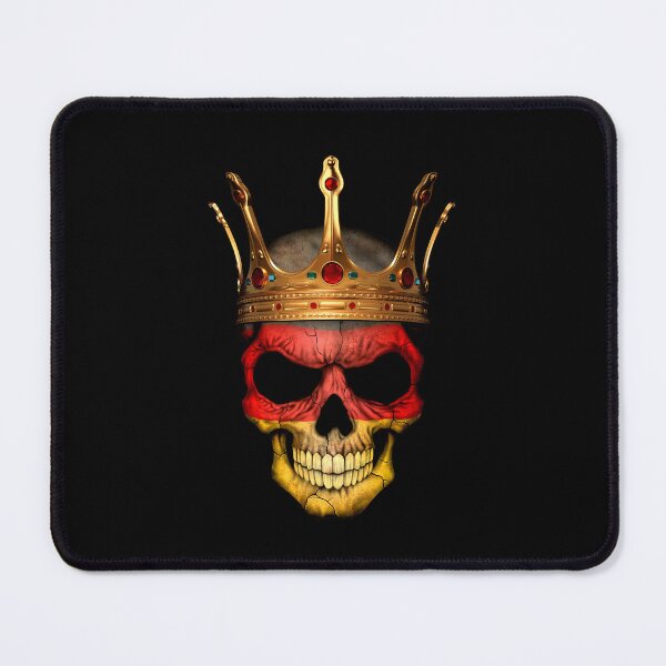 Item preview, German Flag Skull with Crown designed and sold by JeffBartels.