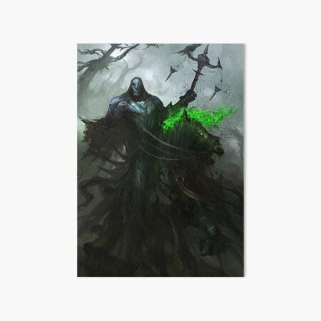 Famine and Fear Art Board Print