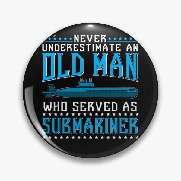 Item preview, Old man who served submariner ship  designed and sold by Diehardkaila.