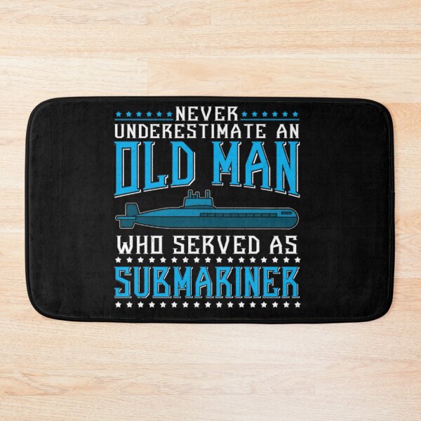 Item preview, Old man who served submariner ship  designed and sold by Diehardkaila.