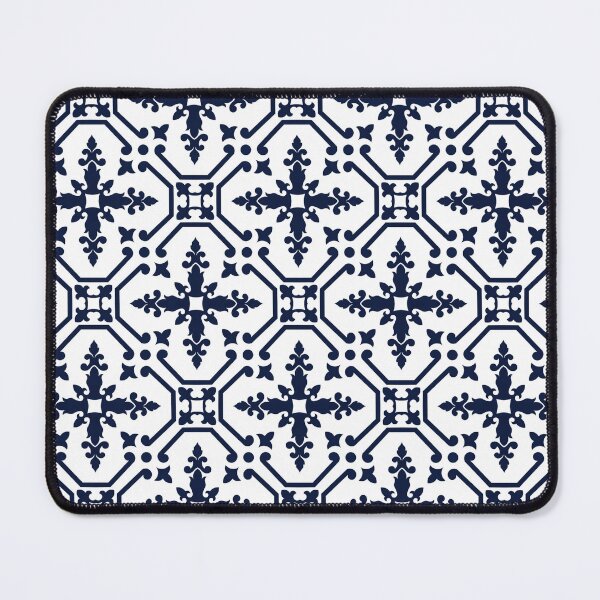 Item preview, Blue and White Portuguese Tile, Traditional Portuguese Tiles Seamless, Portuguese Tiles Pattern Design, Portuguese Tiles Azulejos designed and sold by Paintcorner.