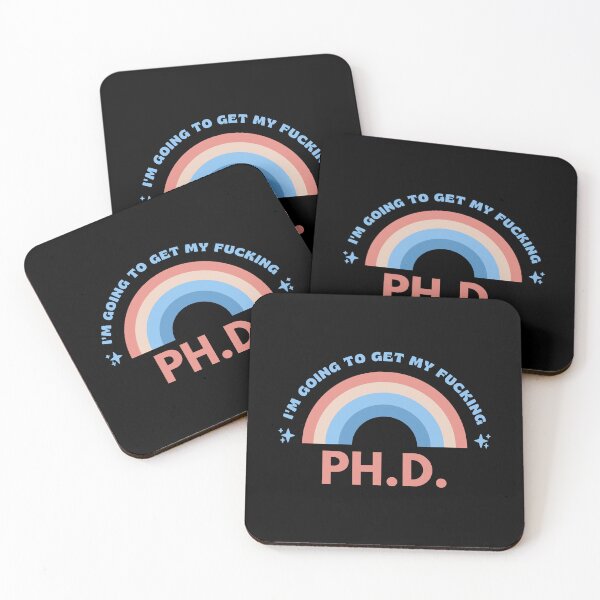 Item preview, Phd Degree Gift - I'm Going To Get My Fucking Ph.D. - Doctorate Degree Gift, Thesis Defense, Dissertation Defense, Graduation, phinished designed and sold by jadedscientist.