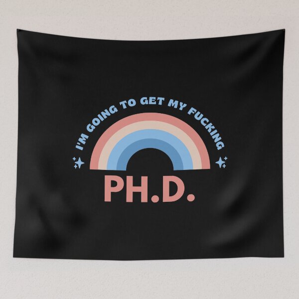 Item preview, Phd Degree Gift - I'm Going To Get My Fucking Ph.D. - Doctorate Degree Gift, Thesis Defense, Dissertation Defense, Graduation, phinished designed and sold by jadedscientist.