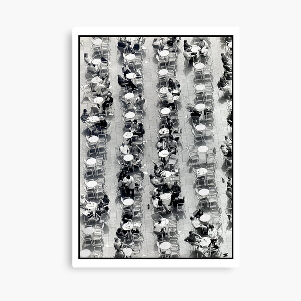 Coffee Drops Canvas Print