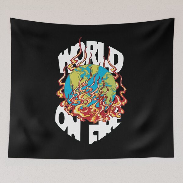 Item preview, World on Fire designed and sold by REFCreative.