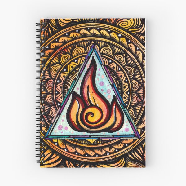 Item preview, Fire Element Mandala  designed and sold by mayescol.