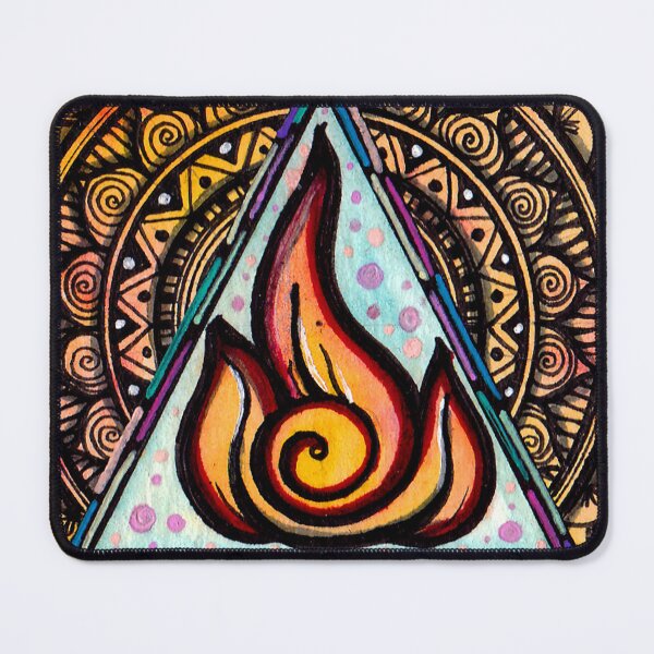 Item preview, Fire Element Mandala  designed and sold by mayescol.