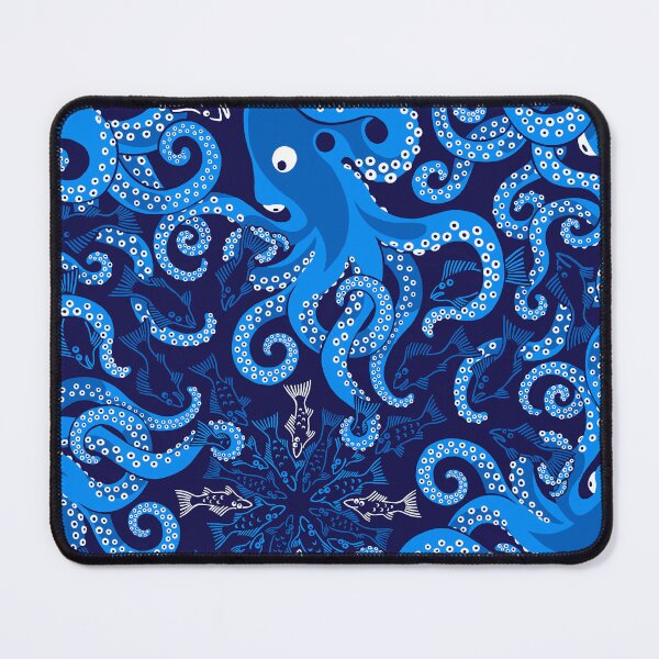 Item preview, OctoPaisley Blue designed and sold by Kererū Brewing.