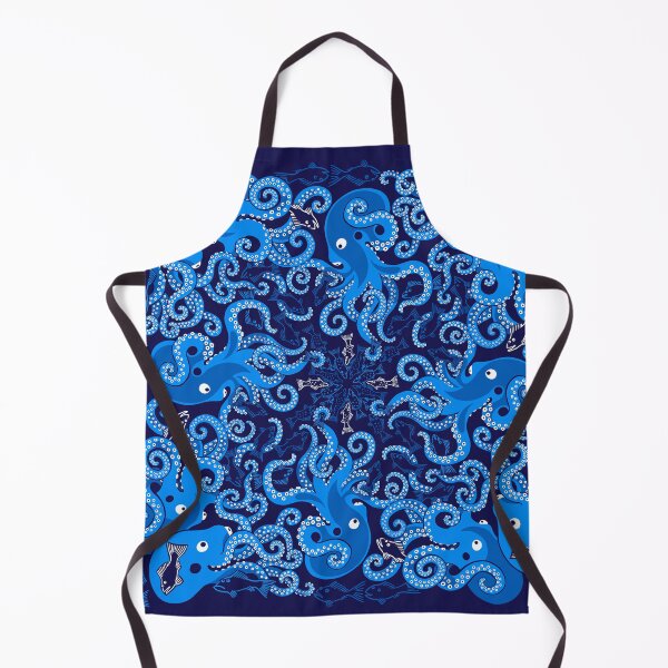 Item preview, OctoPaisley Blue designed and sold by Kererū Brewing.