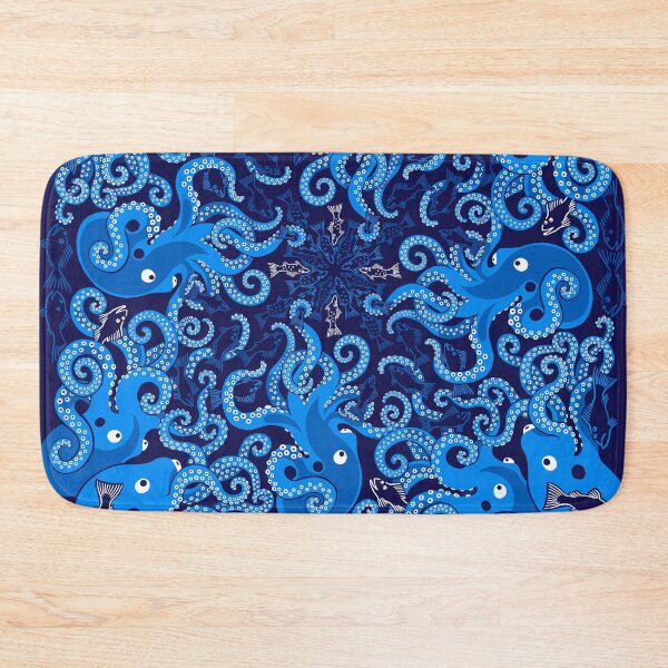 Item preview, OctoPaisley Blue designed and sold by Kererū Brewing.