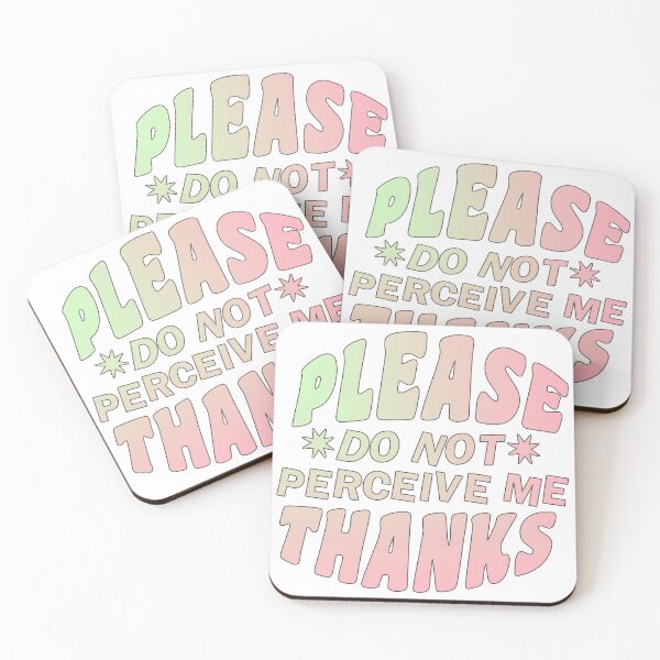 Item preview, please do not perceive me | watermelon gradient designed and sold by craftordiy.art.