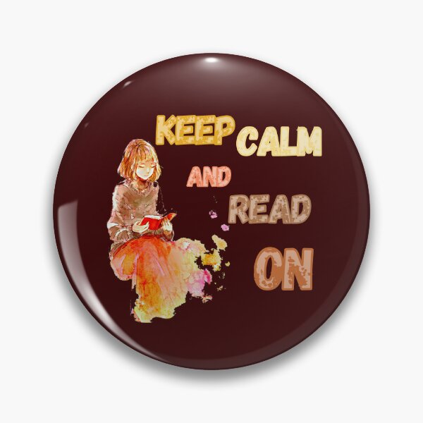 Item preview, keep calm and read on designed and sold by JAdotdotDesigns.