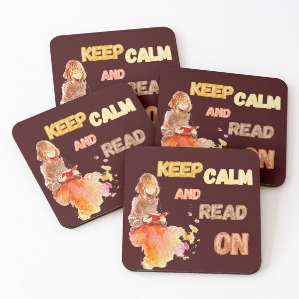 Item preview, keep calm and read on designed and sold by JAdotdotDesigns.
