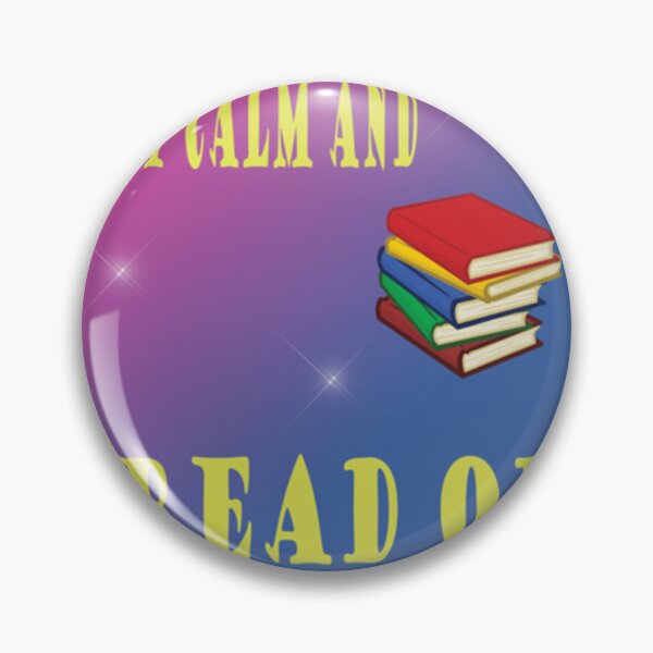 Item preview, Keep Calm And Read On                                  designed and sold by BlueOceanT.