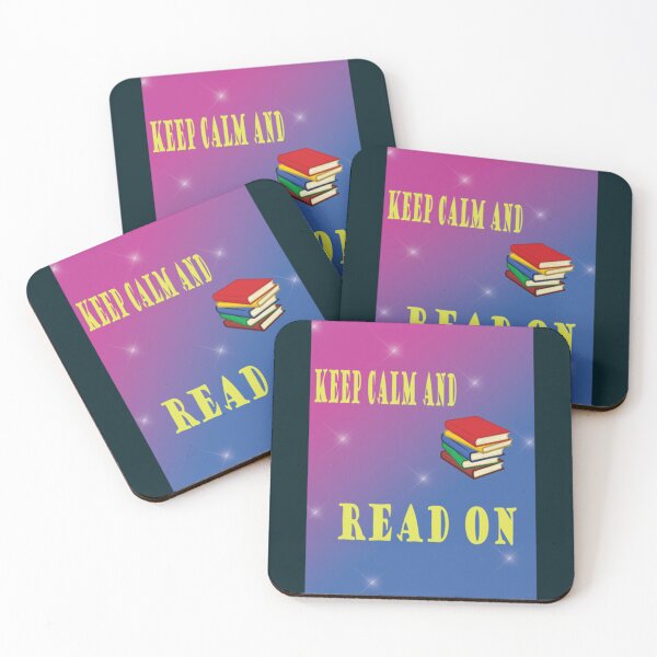 Item preview, Keep Calm And Read On                                  designed and sold by BlueOceanT.