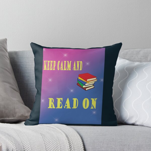 Item preview, Keep Calm And Read On                                  designed and sold by BlueOceanT.