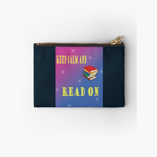 Item preview, Keep Calm And Read On                                  designed and sold by BlueOceanT.