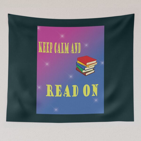 Item preview, Keep Calm And Read On                                  designed and sold by BlueOceanT.