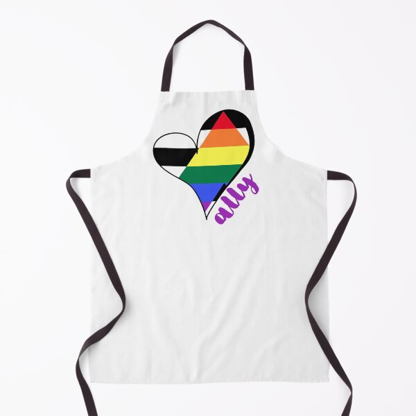Item preview, LGBTQ+ Ally Rainbow Pride Flag - Equality Rights for LGBT Heart designed and sold by BeebsAndNugget.