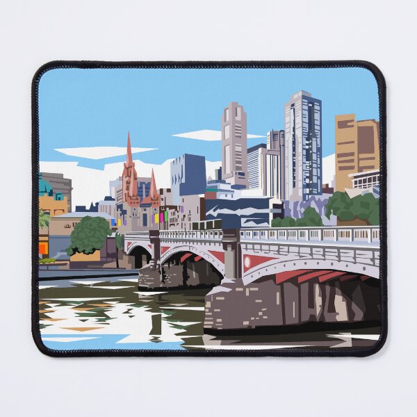 Item preview, Princes Bridge, Melbourne designed and sold by Ira Mitchell.