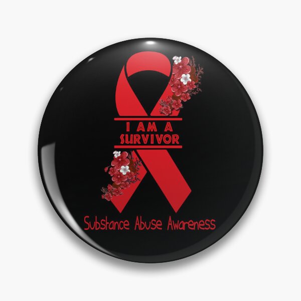 Item preview, I Am A Suvivor Ribbon Substance Abuse Awareness designed and sold by heppenp.