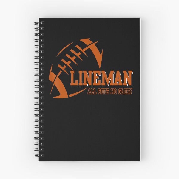 Item preview, Lineman All Cuts No Glory Football designed and sold by JeffPriapiStore.