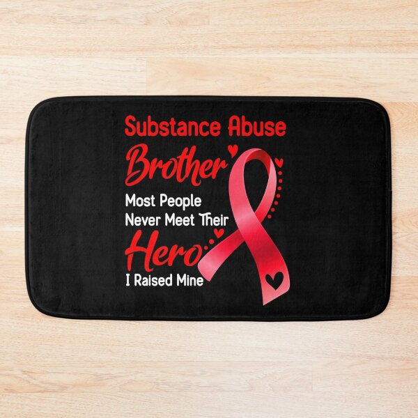 Item preview, Substance Abuse Brother Most People Never Meet Their Hero I Raise Mine designed and sold by tenjun16.