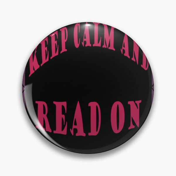 Item preview, Keep Calm And Read On                                    designed and sold by BlueOceanT.