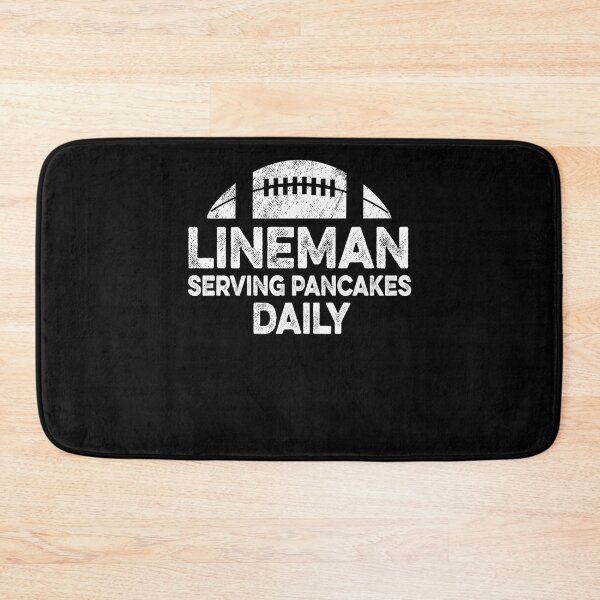 Item preview, Lineman Serving Pancakes Daily Football Offensive Lineman designed and sold by JeffPriapiStore.